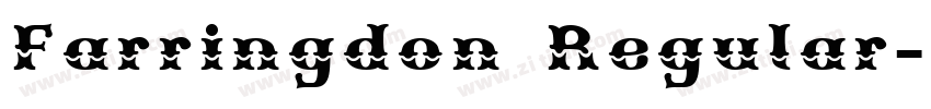 Farringdon Regular字体转换 Farringdon Regular字体转换